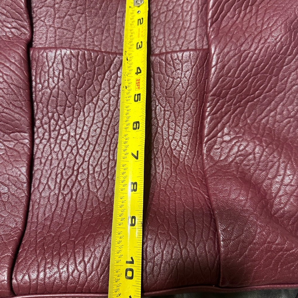 Vince Camuto Textured Hobo Bag in Rich Elderberry - Picture 11 of 13